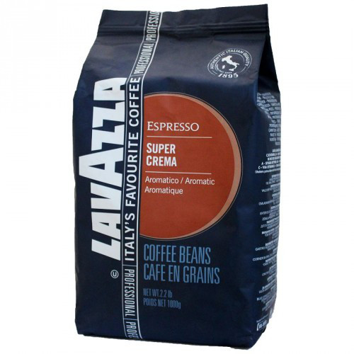 Кава в зернах Lavazza Super Crema 1кг OriginaL