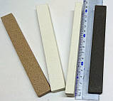 Брусок фінішний150/30/15 білий мікрокварцит на полімерній зв'язці для заточування, фото 2