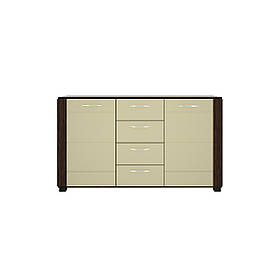 Комод 2Д4Ш New York 3 венге магія / сахара глянець