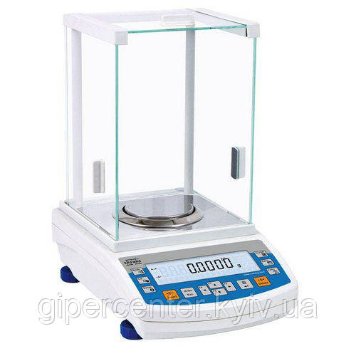 Ваги аналітичні RADWAG AS 60/220.R2 до 220 г, дискретність 0.00001/0.0001 г