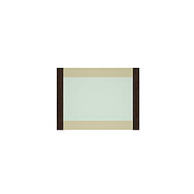 Дзеркало New York 10 венге магія / сахара глянець