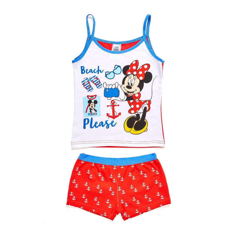 Дитяча піжама Minnie Mouse (Мінні Маус) на дівчинку 2-6 років з бавовни ТМ ARDITEX WD11007