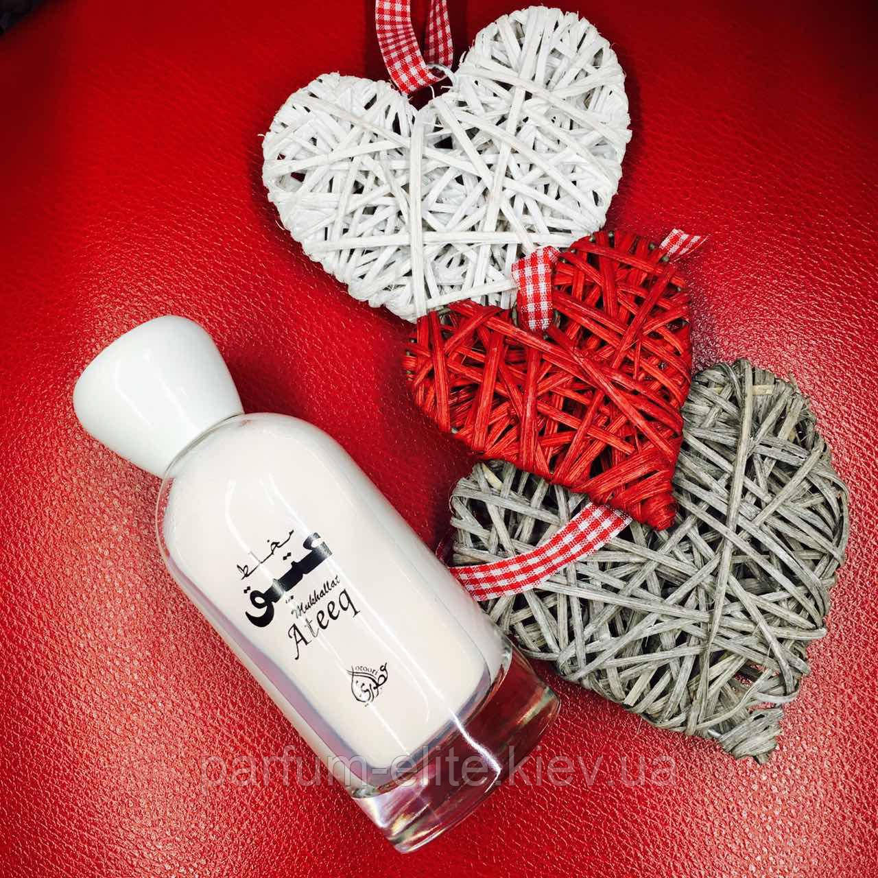 Чоловіча натуральна східна парфумерія без спирту Otoori Mukhallat Ateeq 100ml