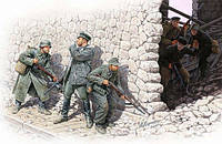 Немецкие горные стрелки и советские морские пехотинцы,весна 1943 г. 1/35 MASTER BOX 3571
