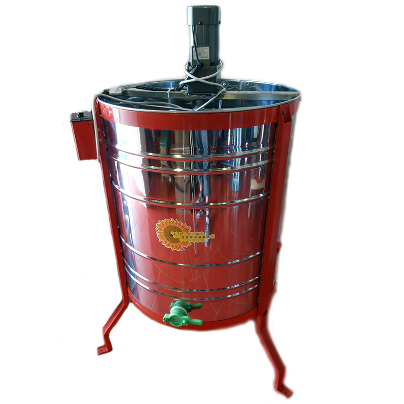 Медогонка електрична на 3 рамки Н/С поворотна 220 В/120 Вт на ніжках, фото 1