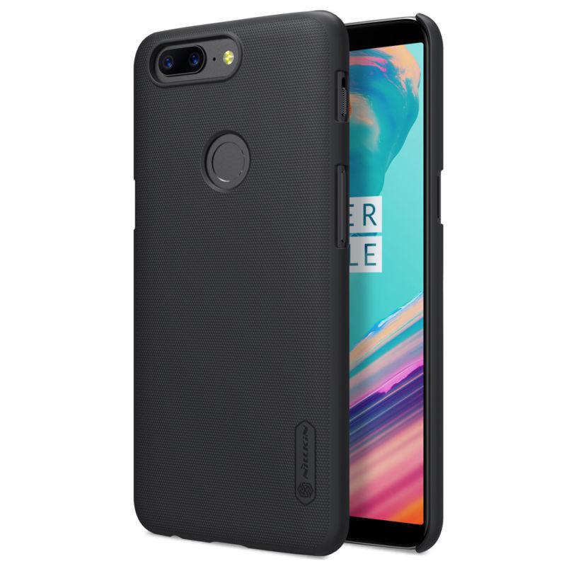 Nillkin OnePlus 5T (A5010) Super Frosted Shield Black Чохол Накладка Бампер, фото 1