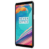 Nillkin OnePlus 5T (A5010) Super Frosted Shield Black Чохол Накладка Бампер, фото 5