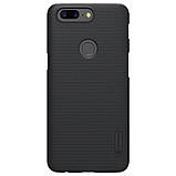 Nillkin OnePlus 5T (A5010) Super Frosted Shield Black Чохол Накладка Бампер, фото 2
