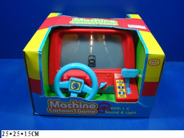 Автотренажер дитяче ігрове кермо авторуль, світло, звук, см. опис, фото 1