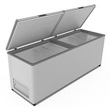Морозильний лар 660 л подвійна глуха кришка Frostor F 800 SD, фото 1
