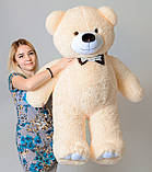 Плюшевий ведмедик Mister Medved Хеппі 130 см Бежевий, фото 2