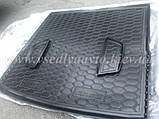 Килимок в багажник CHEVROLET Cruze універсал (Avto-gumm) пластік+гума, фото 3