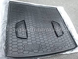 Килимок в багажник CHEVROLET Cruze універсал (Avto-gumm) пластік+гума, фото 5