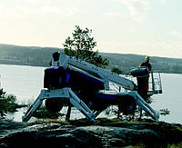 Подъемник телескопический Dino 240 RXT