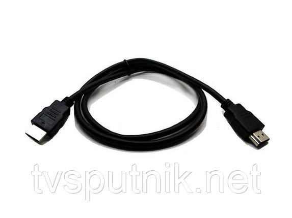 HDMI кабель (штекер-штекер), версія 1.4, довжина 0.5 м, фото 1