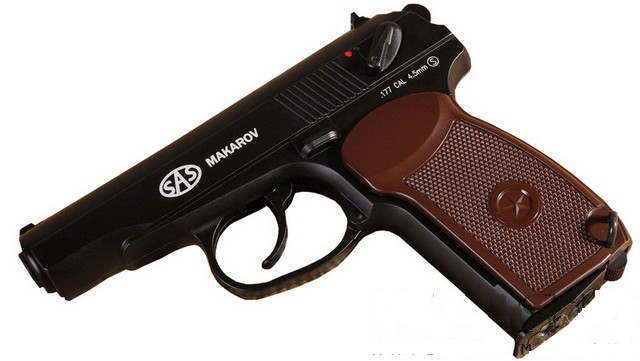 Пістолет пневматичний SAS Makarov (Blowback)
