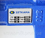 Засувка Батерфляй поворотна ZETKAMA Ду250 Ру16 диск нержавіюча сталь тип 497B(С68), фото 6