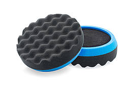 Полірувальний круг хвилястий з бортами м'який - Flexipads Body Shop 150 мм. черно-синий (44610)