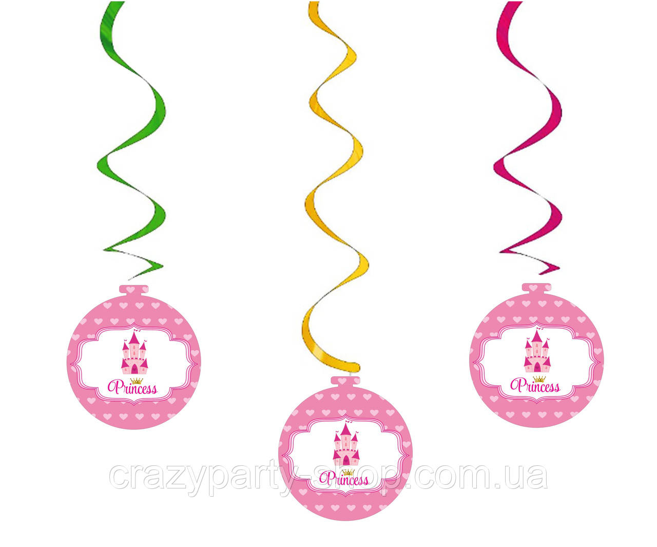 Підвіска Спіральки Принцеса, фото 1