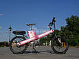 Електровелосипед SRT Lady Bike, акумулятор Samsung 36 вольтів 10.4 ампер годинника, літій-іонний, фото 5
