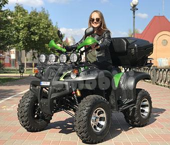 Квадроцикл Электро CRAFTER COBRA XL 60V 3000W + TUNING EMOBILI, грузоподъемность 300кг, бокс - фото 1 - id-p640442337