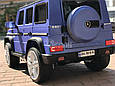Дитячий електромобіль Mercedes-Benz G63 AMG (Кубик), мотори RPM 13500 обертів, ручка, коліщатка, фото 5