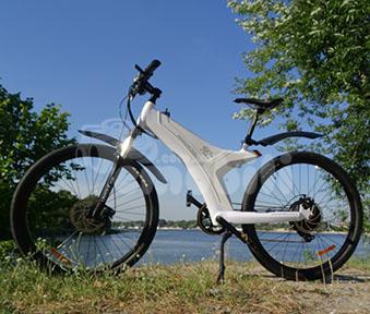 Електровелосипед SRT Bike Legend, білий металік, 29-і колеса, корпус алюміній