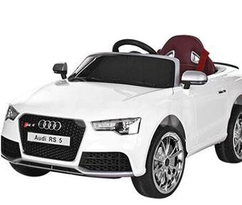 Дитячий електромобіль AUDI RS 5, сидіння рухається, ручка, коліщатка, багажник передній/задній, фото 1