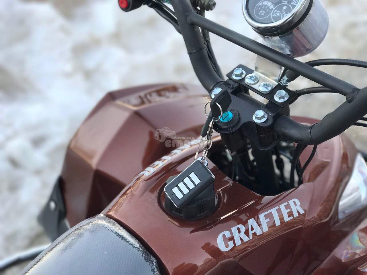 Электроквадроцикл Crafter Cayman 48V 1000W, багажник и зеркала в комплекте, сигнализация - фото 9 - id-p640442483