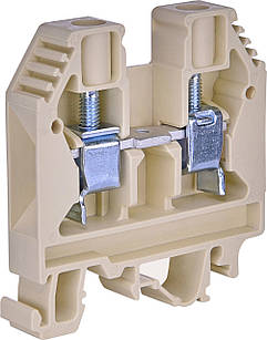 Клема гвинтова VS 10 PA (10 mm2_бежева)