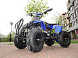 Електроквадроцикл CRAFTER HUNTER HB-6-EATV 800 BLUE, вантажність 100 кг, сигналізація, спидометр, фото 3