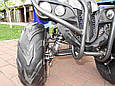 Електроквадроцикл CRAFTER HUNTER HB-6-EATV 800 BLUE, вантажність 100 кг, сигналізація, спидометр, фото 5