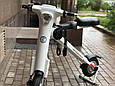 Електросамокат із додатковим сидінням для другого пасажира, корпус алюміній, складаний, фото 10