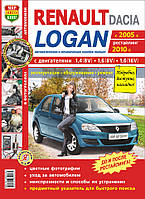 Книга DACIA / RENAULT LOGAN Модели с 2005 г., рестайлинг 2010 г. Эксплуатация Обслуживание Ремонт