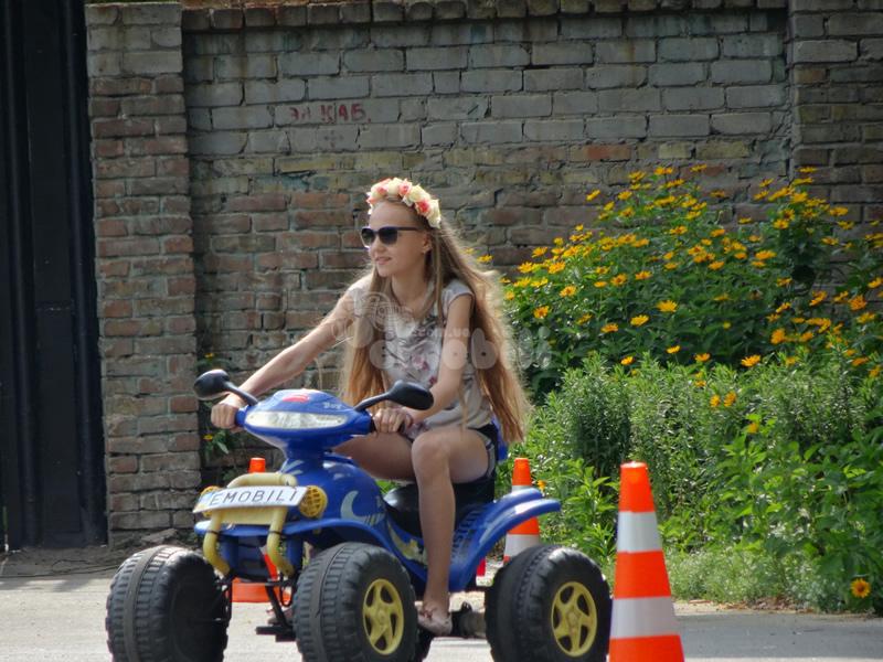 Квадроцикл Двомісний Безпечний Синій