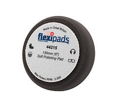Полировальный круг мягкий - Flexipads Pro-Bodyshop Soft Polishing 150x50 мм. (6") черный (44215)