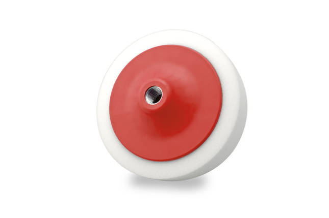 Полірувальний круг в оправці середньої жорсткості - Flexipads Pro-Bodyshop 150x50 мм (6") білий (44005), фото 2