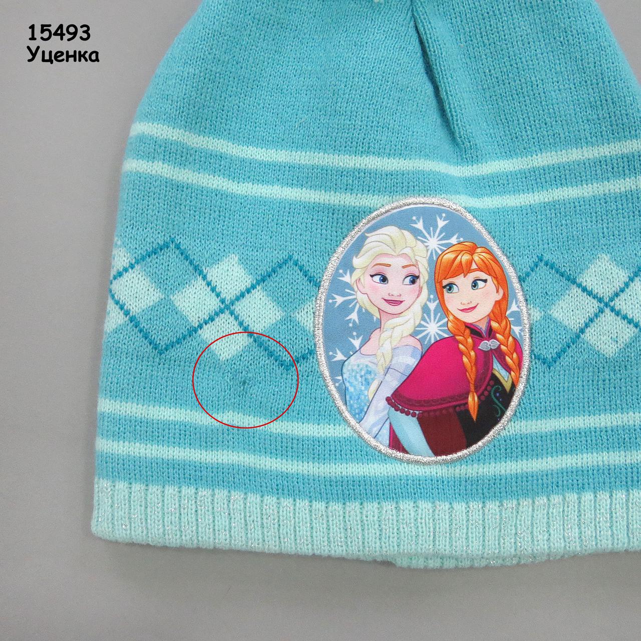 Шапка "Эльза и Анна" Frozen для девочки. 46-50 см - фото 2 - id-p640504209