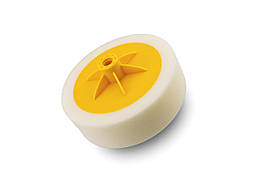 Полірувальний круг в оправці середньої жорсткості - Flexipads Pro-Bodyshop 150x50 мм (6") білий (44635)