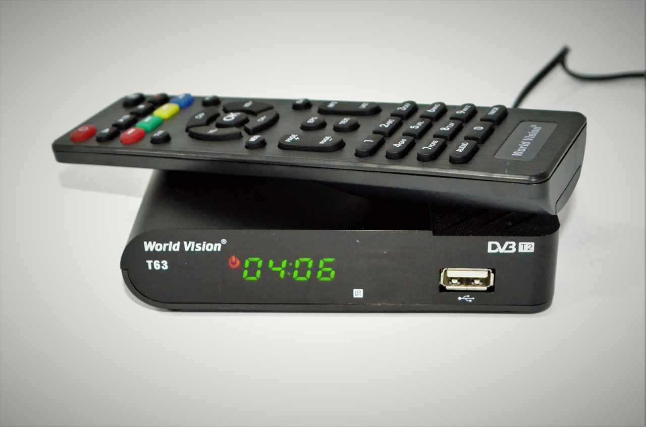  World Vision T63 — Т2 Тюнер DVB-T2 