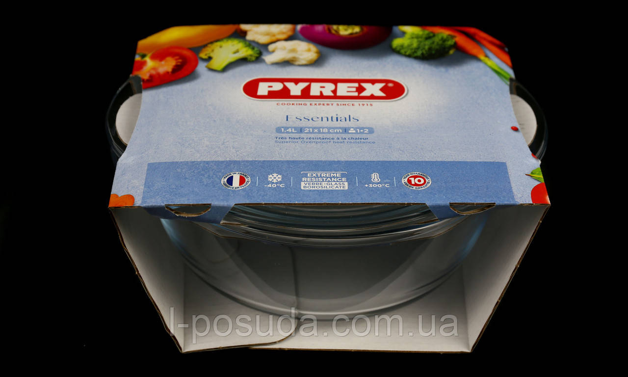 Кастрюля Стеклянная Pyrex "Essential" 1,4 210х180мм - фото 1 - id-p640495812