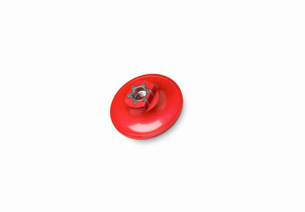 Оправка для роторної машинки без поролону - Flexipads Medium/Hard No Foam М14 75 мм. 3" червона (36360), фото 2