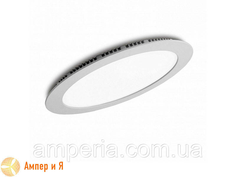 Світильник вбудований круглий DownLight EUROLAMP LED 6W 4000K