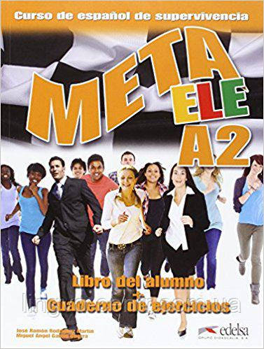 Meta ELE: Libro del alumno + cuaderno de ejercicios + audio download A2