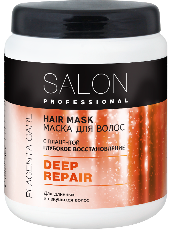 Маска Глибоке відновлення для волосся DEEP REPAIR 1000 мл Salon Professional