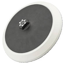 Оправка для роторної машинки під абразиви - Flexipads Medium Density Velcro М14 200 мм. 7" чорно-біла (36185)