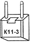 Щітка МГ4с 10х32х32 к11-3 6пг 60 ткр