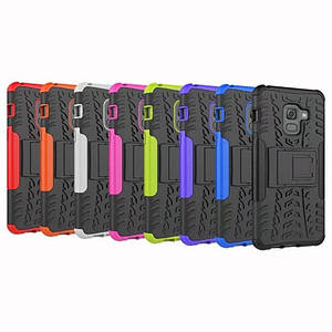 PC + TPU чохол Armor для Samsung Galaxy A8 Plus (2018) (8 кольорів)