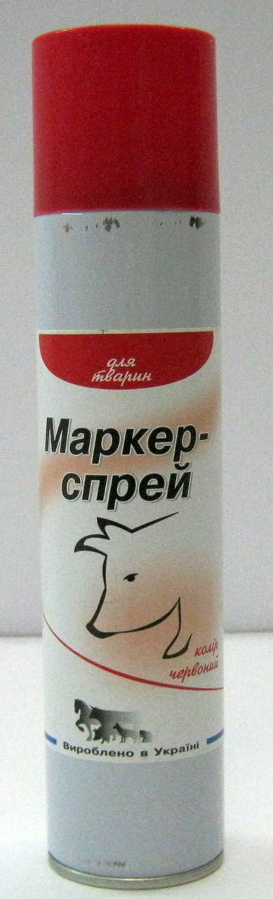 Спрей фарба маркер 500 мл (червоний)