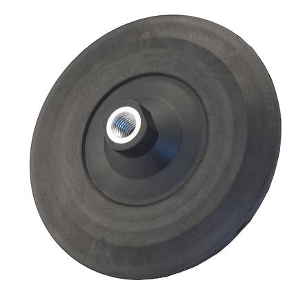 Оправка для роторної машинки америка - Flexipads USA Pro Rotary Backing Plate М14 150 мм. 6" чорна (MG605), фото 2